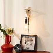 Fix wandlamp, zwarte fitting