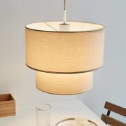 Pauleen Soft Shine hanglamp van beige stof