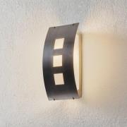 Buitenwandlamp Toma van roestvrij staal