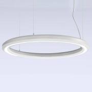 LED hanglamp Materica bodem Ø 90 cm wit