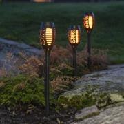 LED lamp op zonne-energie Flame Mini per set van 3