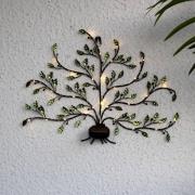 LED solar-wandlamp Tree of life