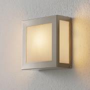 Sensor-buitenwandlamp Aqua Legendo Mini, roestvrij staal