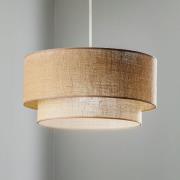 Hanglamp Boho jute naturelbruin Ø45cm 1-lamp