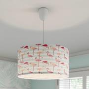 Hanglamp Miami bedrukt met Flamingo motief