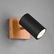 Marley wandspot, mat zwart