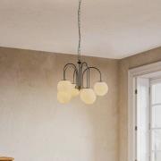 Hanglamp Berlin 6-lamps zwart
