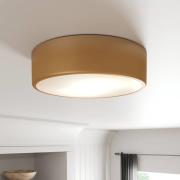 Cleo plafondlamp, Ø 30 cm, IP20, goudkleurig, metaal, E27