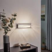 LED wandlamp Saturno met kristalglas