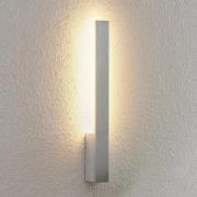 Arcchio LED wandlamp Ivano, hoogte 43 cm, geborsteld aluminium