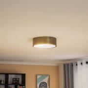 Kimban plafondlamp van metaal, Ø 26 cm, patina