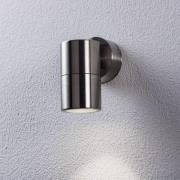 Arcchio Kalel buitenwandlamp, 1-lamp, V4A-roestvrij staal