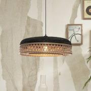 GOOD & MOJO Ubud hanglamp Ø 60cm naturel/zwart