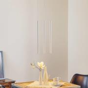 Hanglamp Thin, wit, 3-lamps, lineair