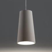 Hanglamp Nalu met kap van keramiek