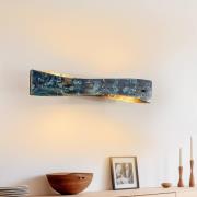 Quitani Baloria LED wandlamp, zwart/geoxideerd