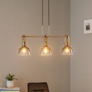 Hanglamp Mago, goud, 3-lamps