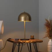 Can NT-134 tafellamp, goud, halfronde kap