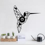 Wandlamp W-053 lasercut, zwart vogeldesign