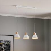 Envostar Tira hanglamp, 3-lamps, wit