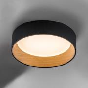 Vibia Duo 4870 LED plafondlamp, grafiet