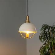 Hanglamp AV-4106-M35-BBY antiek-goud/wit