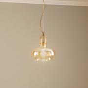 Hanglamp AV-5064-1E met getinte glazen kap