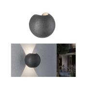 Paulmann Concrea LED buitenwandlamp, rond