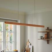 Ilgas hanglamp, hout, metaal, 3.000 K