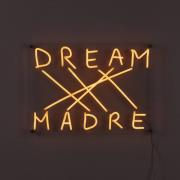 LED decoratie-wandlamp Dream-Madre, geel