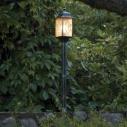 Elegante padlamp MILANO in zwart en zilver