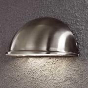 Solide buitenwandlamp TORINO E27, rvs