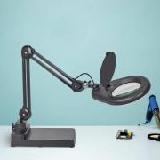 MAULviso LED loeplamp, zwart, 48 cm, metaal
