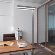 LED vloerlamp MAULjuvis, zilver, 196 cm, dimbaar