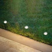 LED inbouwspot 3922034, IP65, 12 V, startset van 3, Ø 3,5 cm