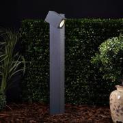 Lorik LED tuinpadverlichting met flexibele kop, grijs