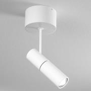 EGG DLS LED spot Zooom XL, opbouwbehuizing, 3.000K, wit