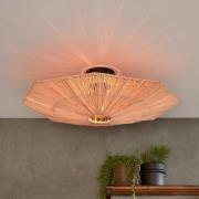 Good &amp; Mojo Panama plafondlamp, naturel, Ø 65 cm, raffia