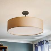 Plafondlamp Rondo met afstand, crème Ø 60cm