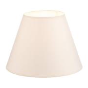 Lampenkap Sofia hoogte 21 cm, ecru/wit