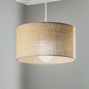 Hanglamp Jute cylinder bruin Ø40cm 1-lamp