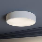 Cleo plafondlamp, Ø 40 cm, wit, metaal, E27, 3-lamps