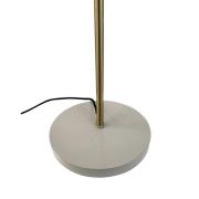 Dyberg Larsen Sleep vloerlamp, bruin, hoogte 165 cm, staal