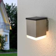 LED wandlamp Tyson hoekig gesatineerd