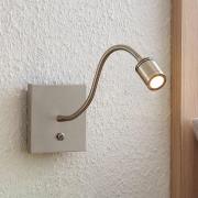 Lindby Legera LED-wandleeslamp met flexibele arm