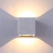 Beton grijze LED buiten wandlamp Riak