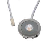 LED-meubelspot AR 35, 4.000 K Ø 4 cm roestvrij staal aluminium 24 V