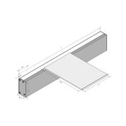 LED wandlamp Intero-Line, zwart, 120 cm, aluminium, CCT up/down