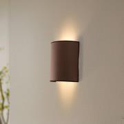 Envostar wandlamp Idun bruin hoogte 24 cm natuurlijk materiaal veganis...