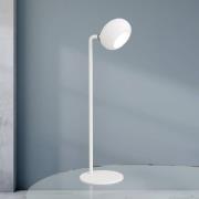 Kerby LED tafellamp, wit, hoogte 40 cm, aluminium, CCT